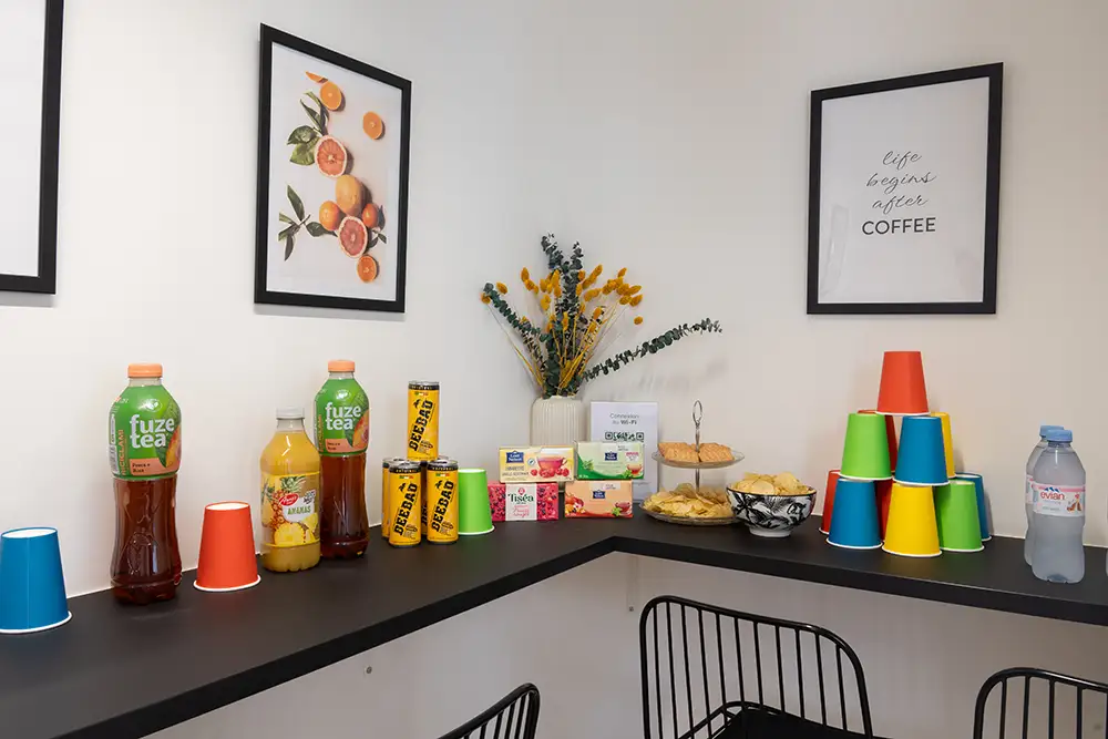 Coin repas de l'auto-école Success Driving School à Genève